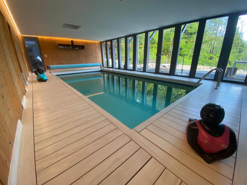 Le Chalet Du Blanc Spa Yoga Aillon-le-Jeune Exterior photo